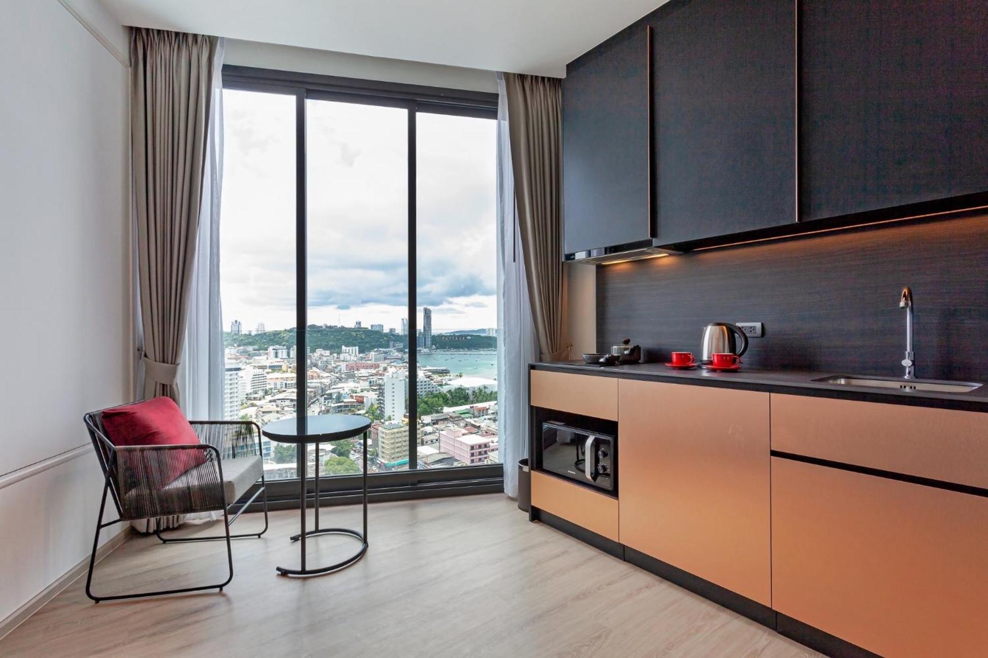 Edge Central Pattaya Sea View High Floor 23,26 Bagian luar foto