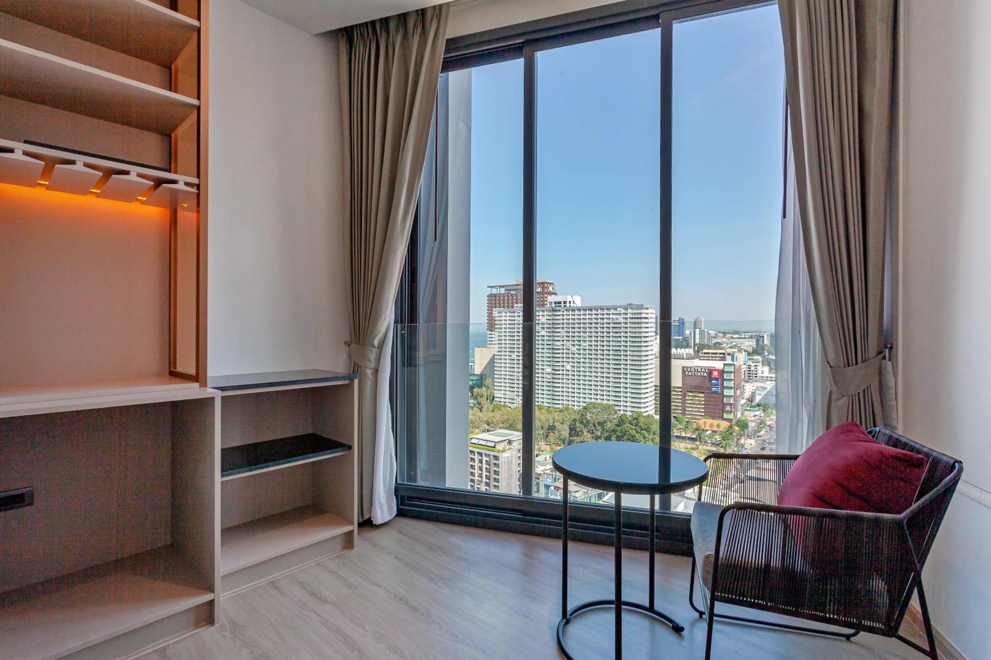 Edge Central Pattaya Sea View High Floor 23,26 Bagian luar foto