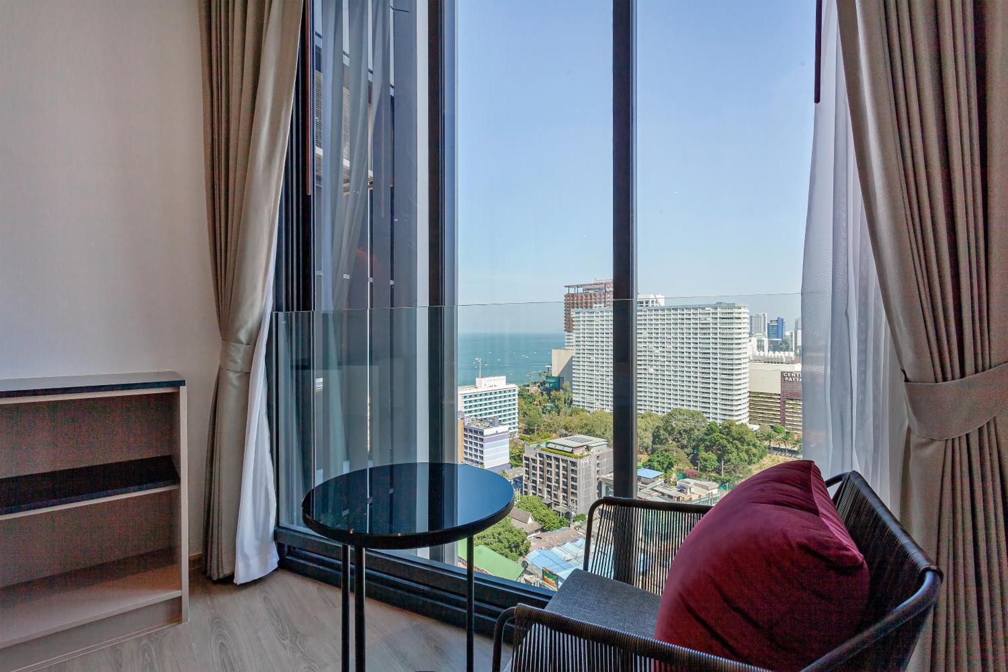Edge Central Pattaya Sea View High Floor 23,26 Bagian luar foto